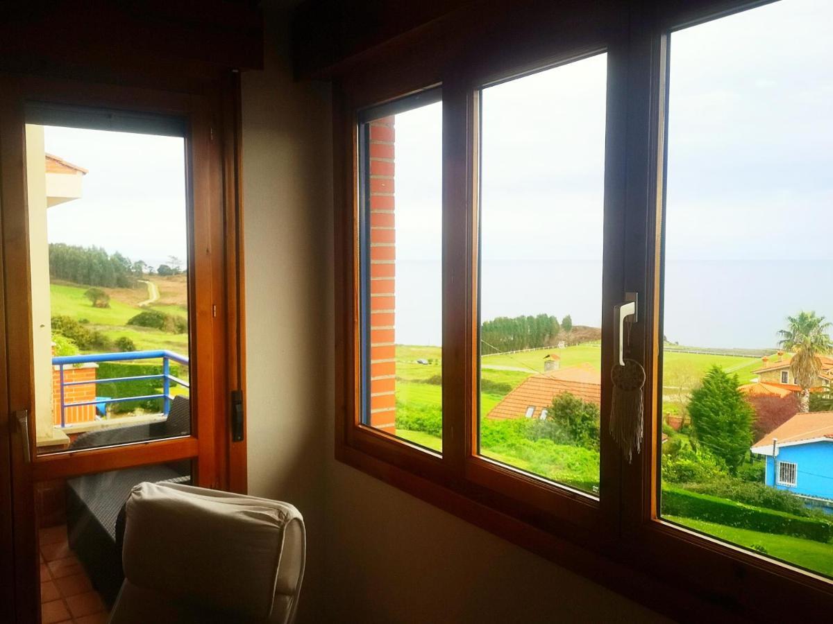 Belvedere, Vistas Al Mar Y Terraza Luanco Eksteriør bilde