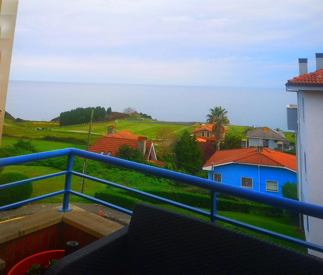 Belvedere, Vistas Al Mar Y Terraza Luanco Eksteriør bilde